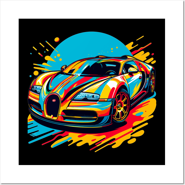 Bugatti Veyron Wall Art by Vehicles-Art